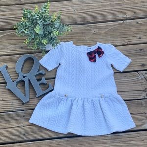 White Little Girl Dress/ Shirt Sz 2T